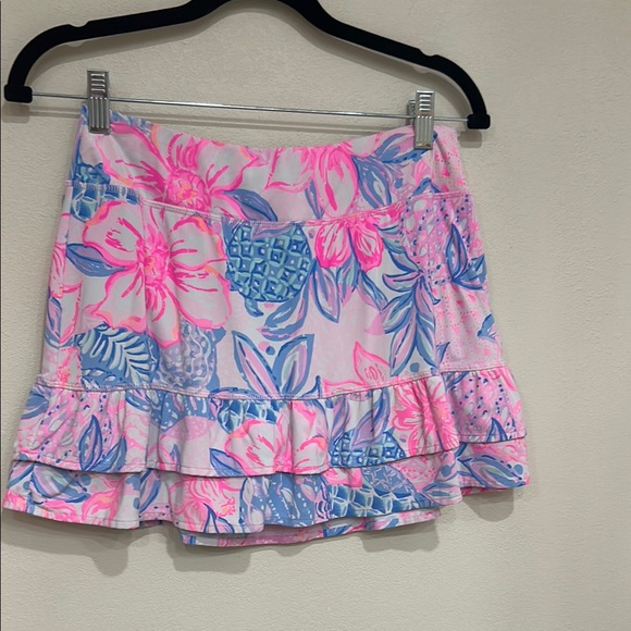 Lilly Pulitzer Pink and Blue Tennis Top and Skirt Set - Picture 5 of 7